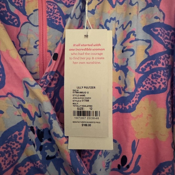 Lilly Pulitzer Romper - Picture 3 of 6